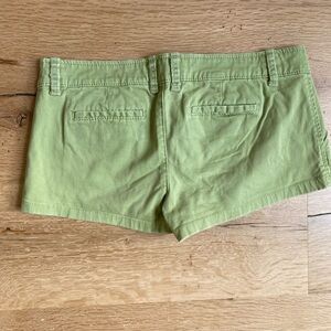 Abercrombie & Fitch Green Bermuda Shorts